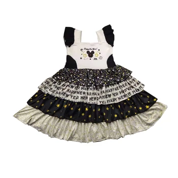 

hot sale summer wholesale boutique cake dress silp little girl's dress