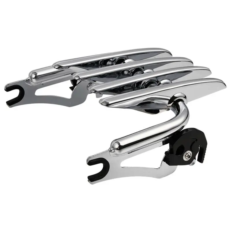 Motorcycle Sissy Bar Luggage Rack Docking Hardware For Harley Touring Road King Electra Glide Street Glide 2009-