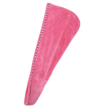 

Microfiber Bath Towel Hair Dry Quick Drying Lady Bath Towel Soft Shower Cap Hat For Lady Man Turban Head Wrap Bathing Tools