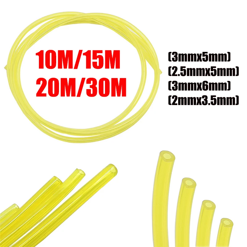 Tubo Flessibile TYGON In Plastica Per Carburante - Nero, 5/16" ID X 7/16" OD (Lunghezza 50 Piedi)