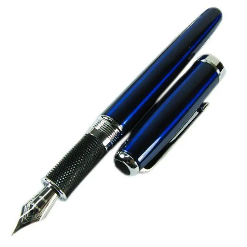 Jinhao 601 зажим со стрелками темно-синяя авторучка 18kgp M Nib размер высокое качество