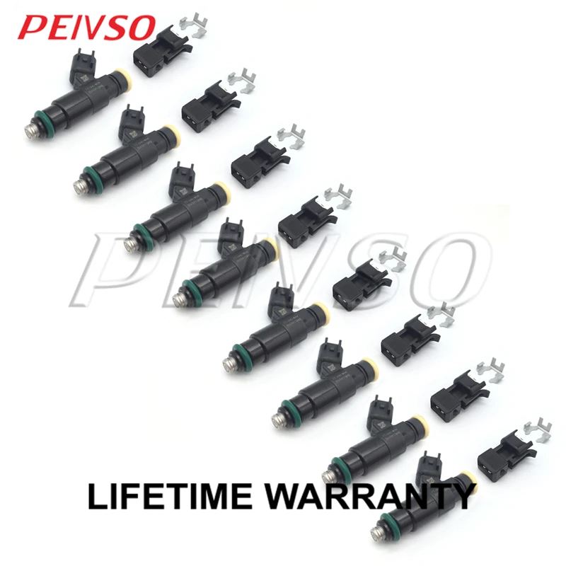 One set of 8pcs EV14 70lb 750cc топливный инжектор для Audi A4 TT Volkswagen Golf Jetta Acura 1,8 T turbo - Цвет: One set of 8pcs