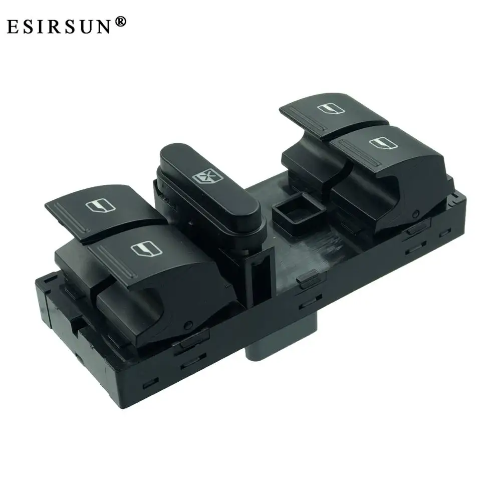 Переключатель Стеклоподъемника ESIRSUN для VW Passat B6 Golf 5/6 Jetta Tiguan CC Rabbit Caddy GTI Eos
