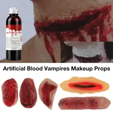 Новинка, искусственные кровяные парши, ужасы, вампиры, макияж, реквизит для Хэллоуина, карнавала, вечерние инструменты