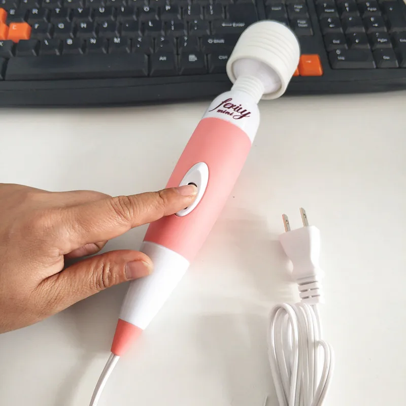 Sexy Clit Dildo 220 В Прямая зарядка Волшебная палочка Массажная AV Вибраторы Вибратор