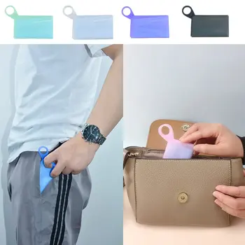 

Mask Storage Box Storage Bag Isolation Bag Portable Mask Temporary Storage Folder Silicone for Masks Storage