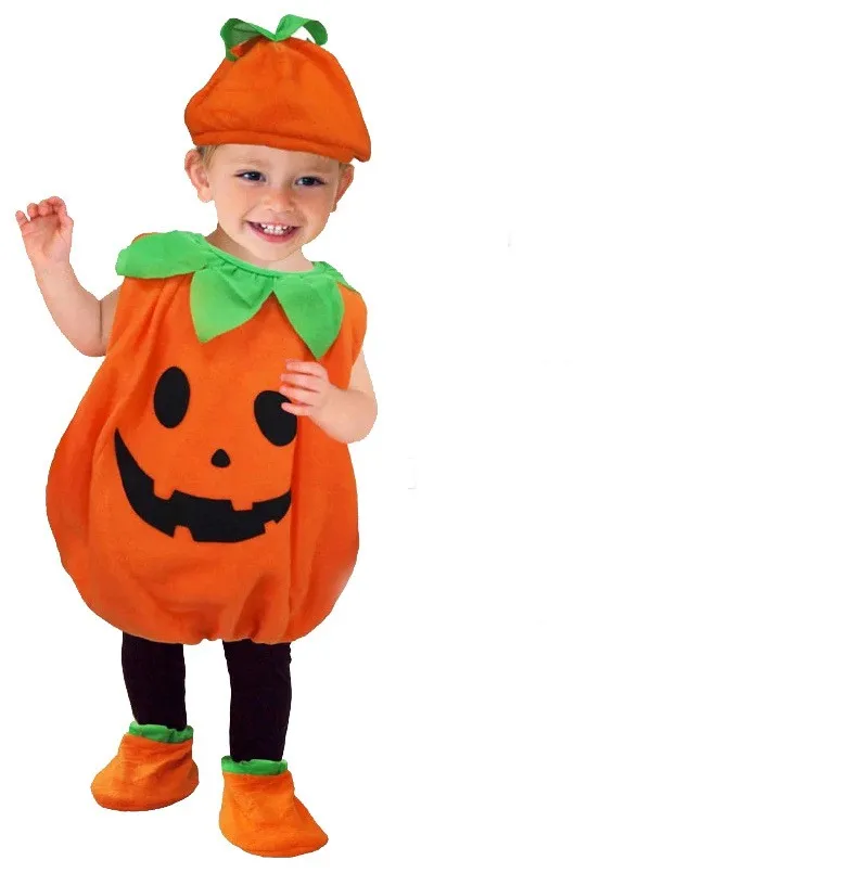 Disfraces de calabaza para Halloween para niños, ropa y zapato con gorro para bebé, cubierta, de piezas, fiesta de carnaval, vestido de cumpleaños| | - AliExpress