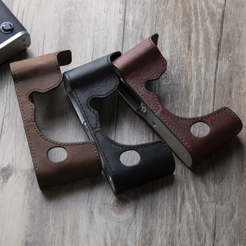 AYdgcam Genuine Leather Camera case Handmade Video