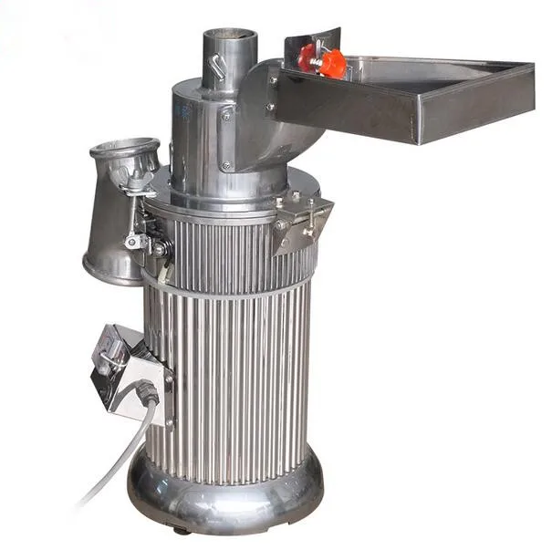 20kg/h Automatic Table-type Continuous Feeding Herb Mill Grinder Pulverizer Commercial Milling Malt Grains Powder Machine | Инструменты