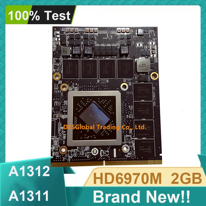Совершенно новая HD6970 HD6970M HD 6970M 2 Гб видеокарта VGA Для iMac 27 дюймов A1312 A1311 2011 216-0811000