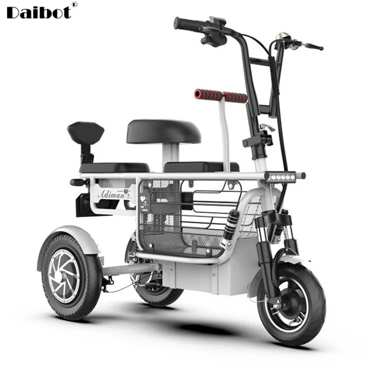 10 дюймов мини электрический Scoooter три колесных электрических - Цена: 53 288,83 - 63 946,60 руб.