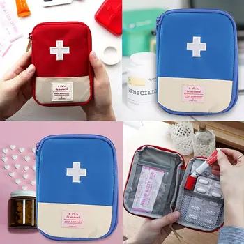 

Portable First Aid Medical Kit Travel Outdoor Camping Useful Mini Medicine Storage Bag Camping Emergency Survival Bag Pill Case