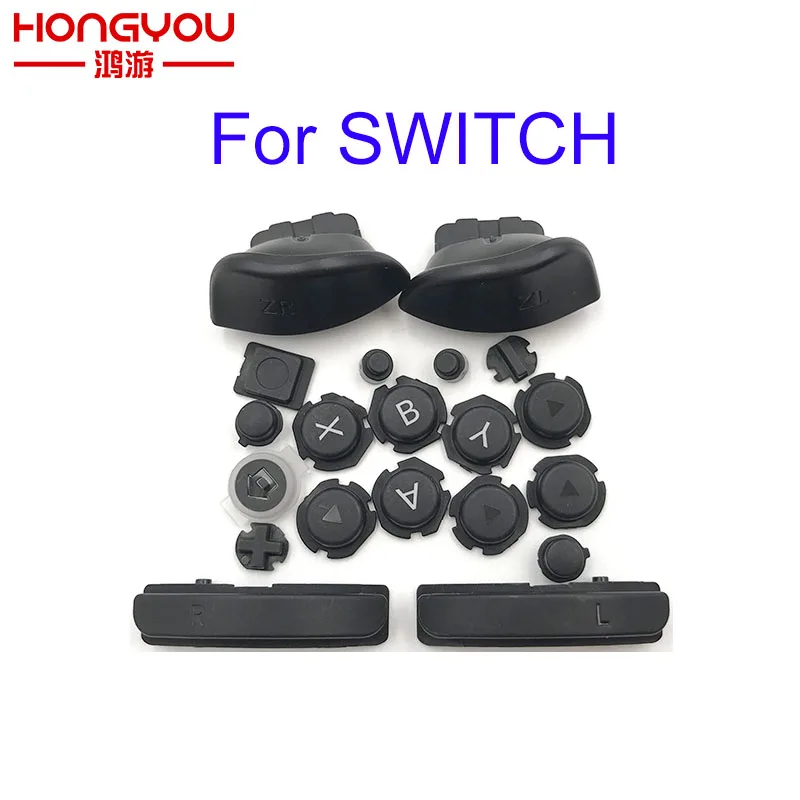 Оригинальные кнопки для NS Joy con L R ZL ZR ABXY D Pad сменные контроллера Nintendo Switch
