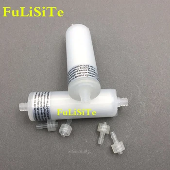 

10piece free shipping Eco solvent ink filter 80mm long 5um for Large format printers inks filter ink damper