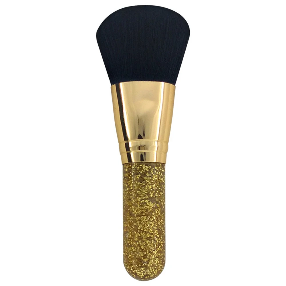 Big Size Makeup Brushes Blush Face Powder Foundation Cosmetic Brush Soft Face Blush Brush Professional Large Cosmetics Tools - Handle Color: black