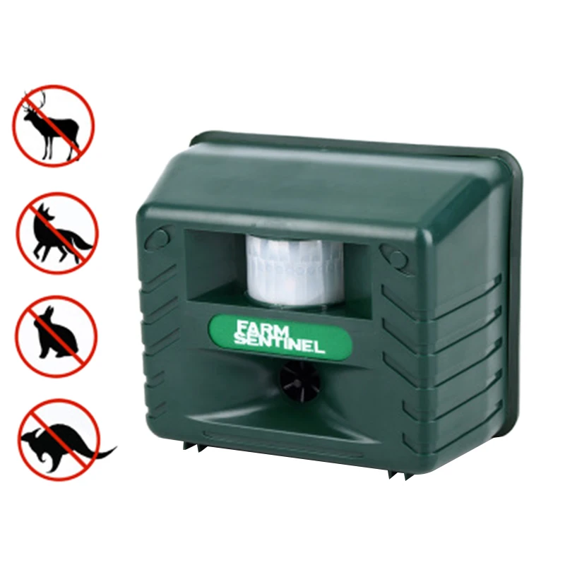 

Outdoor Electronic Ultrasonic Animal Jammers Drive Animal Pest Controllers for Driving Rodent Deer,Cats,Dogs,Foxes,Mice,Birds,Sk