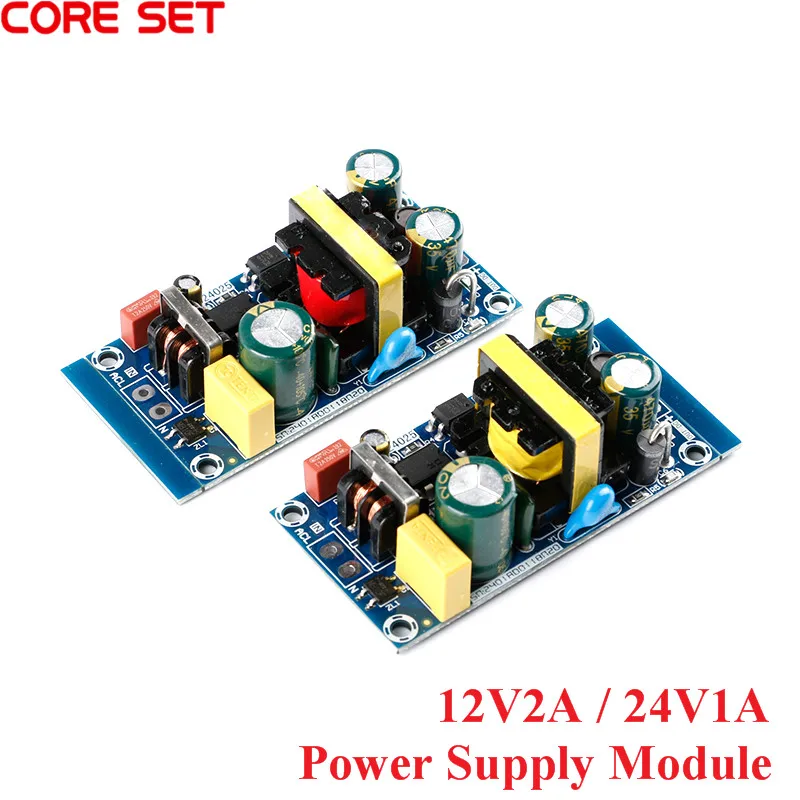 Power Supply AC-DC Power Supply Module 12V2A 24V1A Isolated Switching DC24025 12V 24W 25W AC 100V~265V