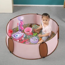 Детский складной тканевый мячик для бассейна, детский Бобо-шар, бассейн с океанскими шариками, Крытый детский игровой домик, палатка, забор