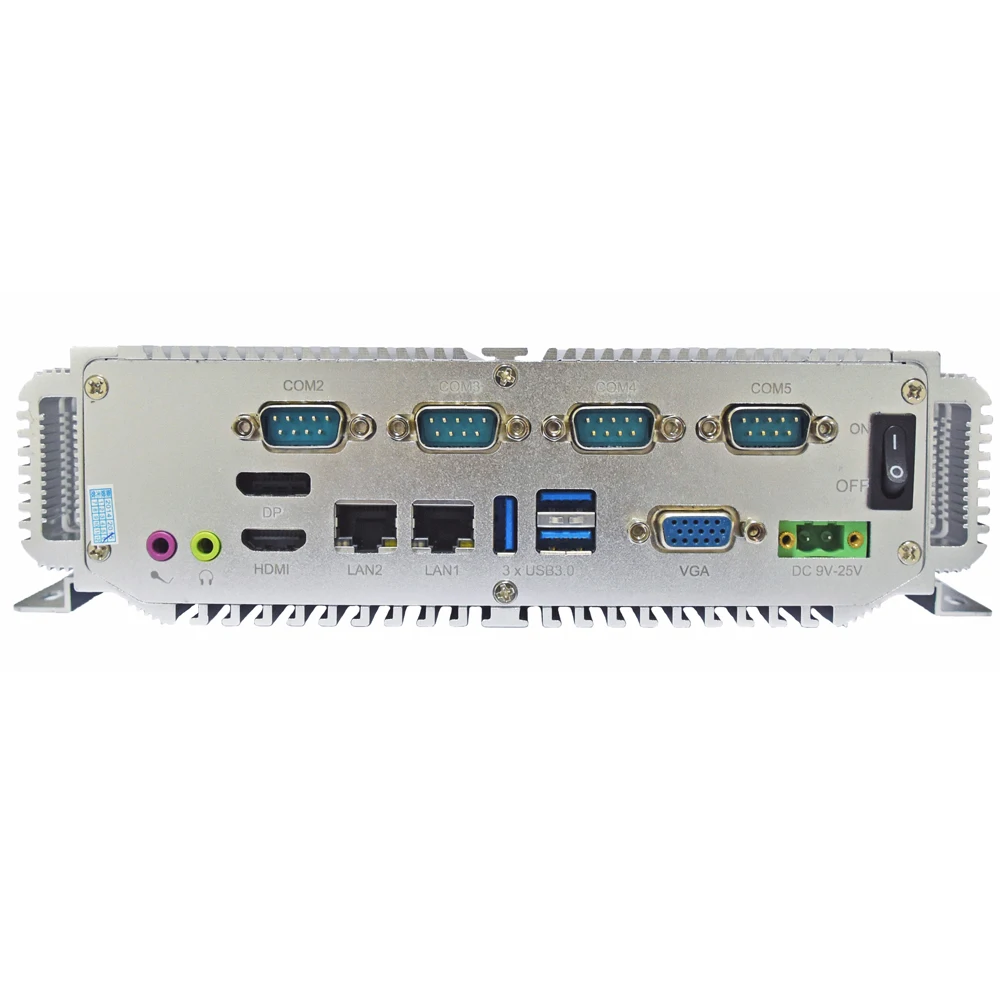 US $437.00 Fanless Mini PC Intel Core I5 I7 Processor Industrial Computer Support XP Win7Win8Win10Linux System