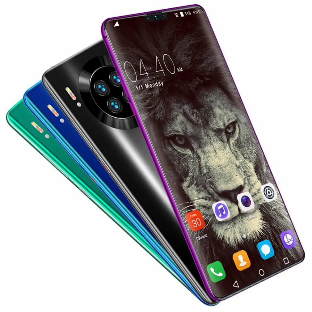 Mate39 6 7 дюймов челка экран 2 + 16 Гб Мобильный телефон Смартфон распознавание лица