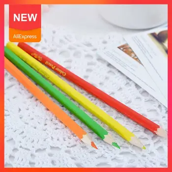 

Color Pencil Short 12 Colors Children's Environmentally Painting Stationery Drawing Friendly School Pencil Office Accessori Y7C7