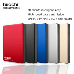 Disque dur externe HDD coloré de 2 to, 1 to, 2.5 go, USB 500, 3.0 pouces, dispositif de stockage Portable pour ordinateur 