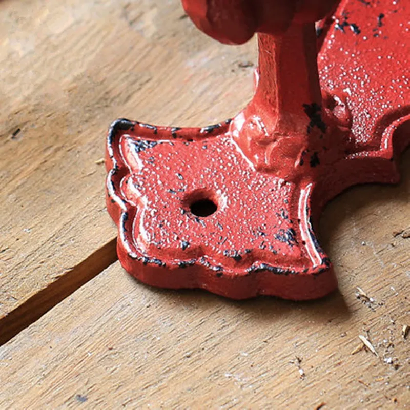 Maniglia Porta Rustica In Ghisa - 220mm Per Porte Fienili, Armadi E Giardino - Stile Vintage - Foto 2