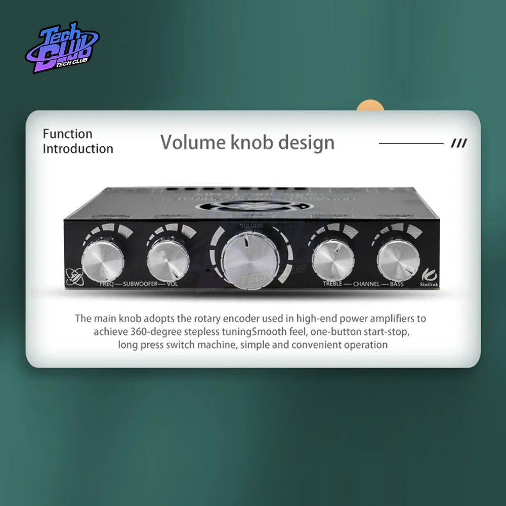 S350H 2.1 channel TPA3215 for Bluetooth-compatible Power Amplifier