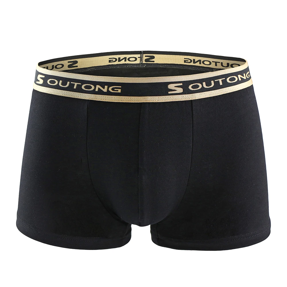 4pcs Men Cotton Soft Boxers Low Waist Underpants Breathable Cueca Boxer Para Hombre Underwear Sexy Men Shorts Calzoncillo Hombre