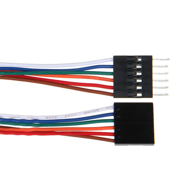 10 шт. 30 см Dupont кабель 1pin/2pin/3pin/4pin/6pin мужчин и женщин Перемычка провода | Компьютеры