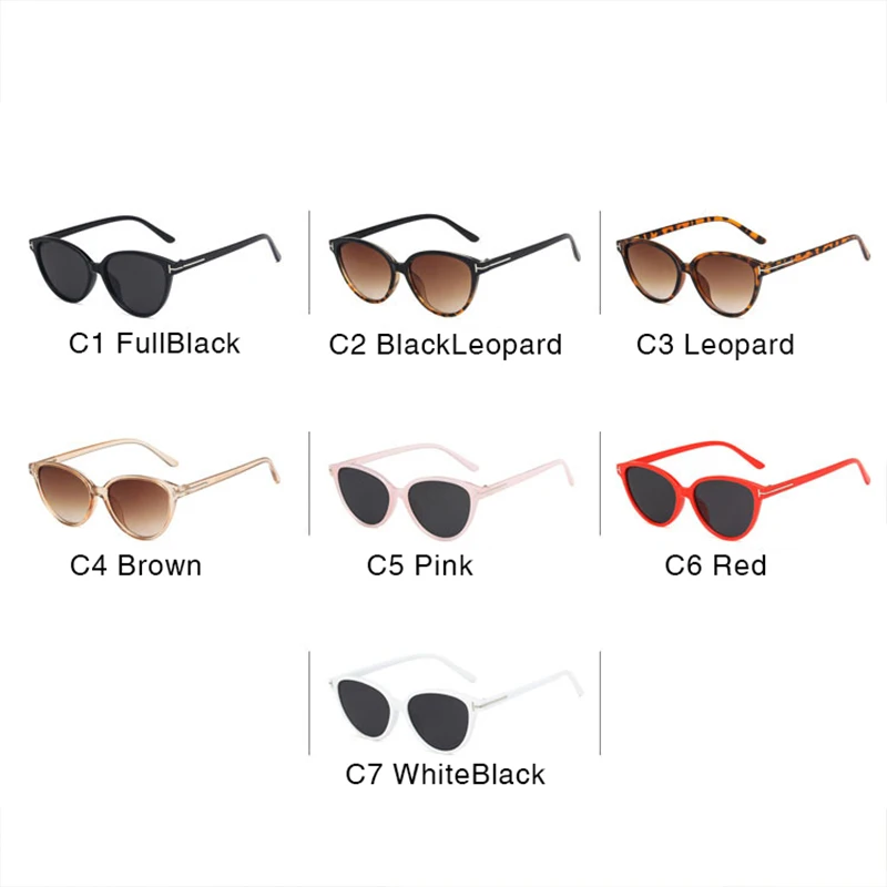 여성용 2021 캣아이 선글라스, 섹시한 레트로 작은 고양이 눈 선글라스, 브랜드 디자이너, 다채로운 안경