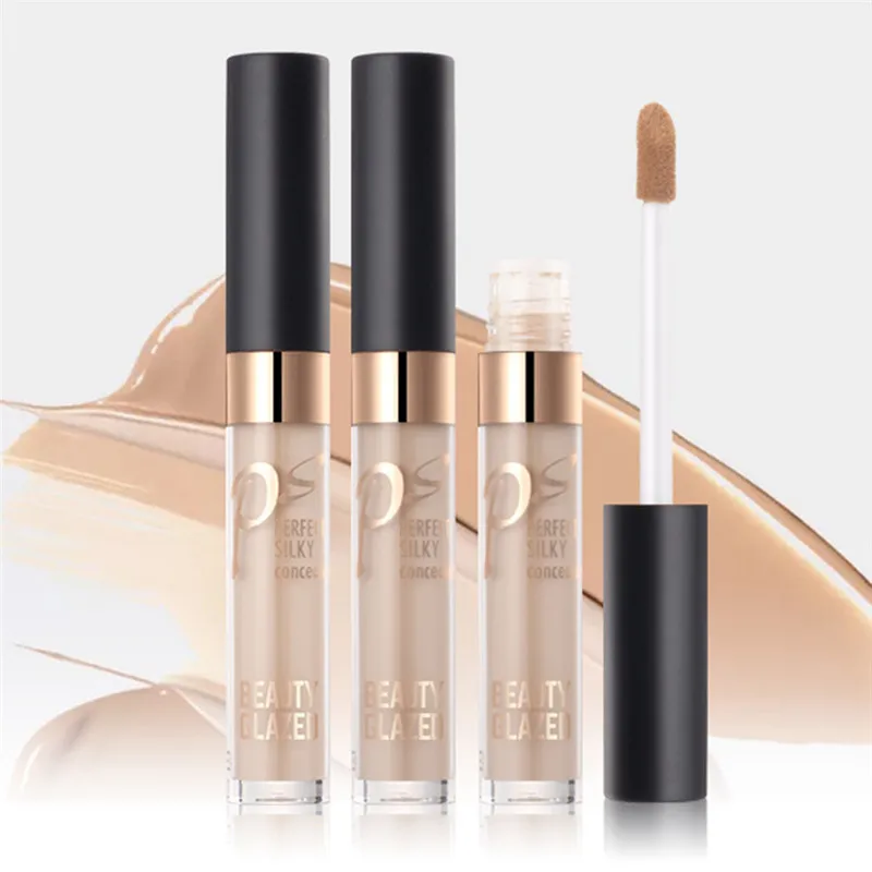 Full Cover 3 Colors Liquid Concealer Makeup 3ml Eye Dark Circles Cream Face Corrector Make Up Base Cosmetic Small Tattoo Scars