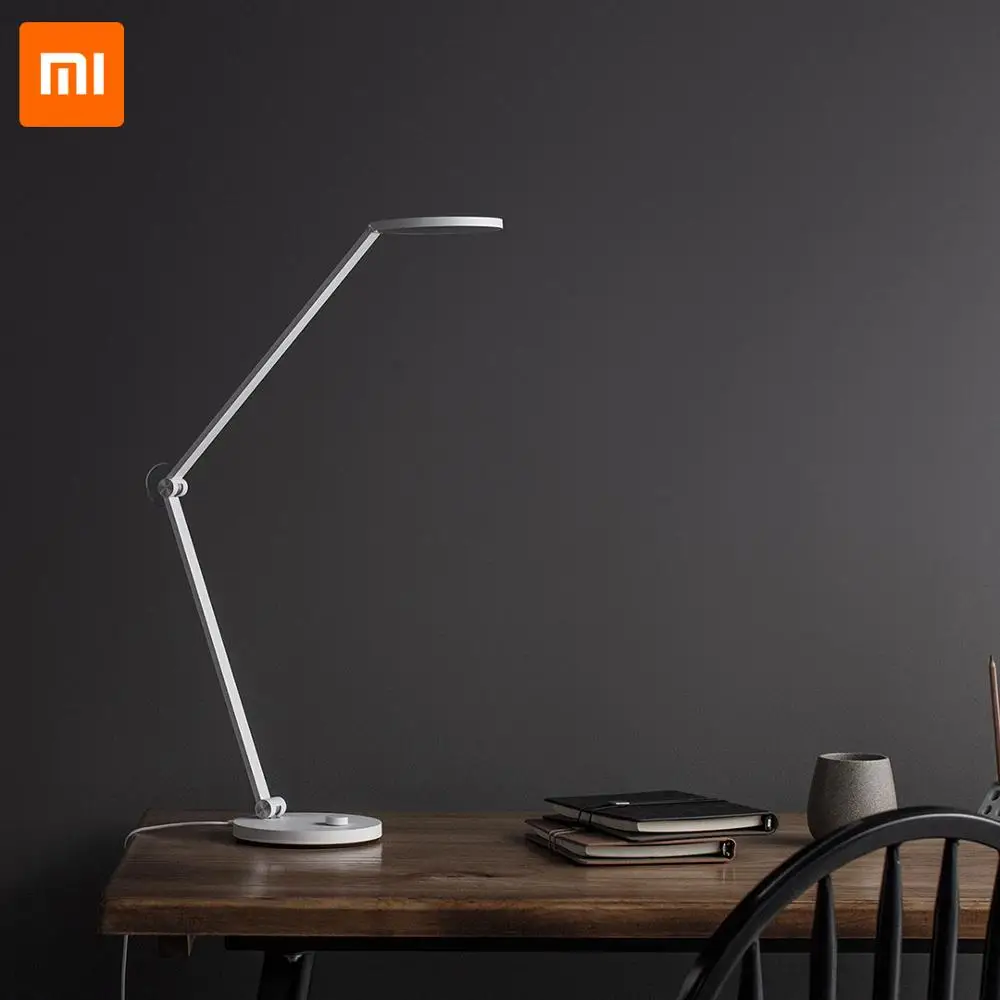 Xiaomi Mijia светодиодный настольный светильник профессиональная защита для глаз настольная стереоподсветка для домашнего офиса