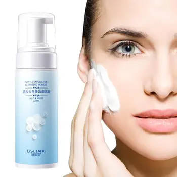 

150ml Gentle Exfoliator Cleansing Mousse Deep Cleansing Control Oil Amino Acid Cleanser Shrinking Moisturizing Pore