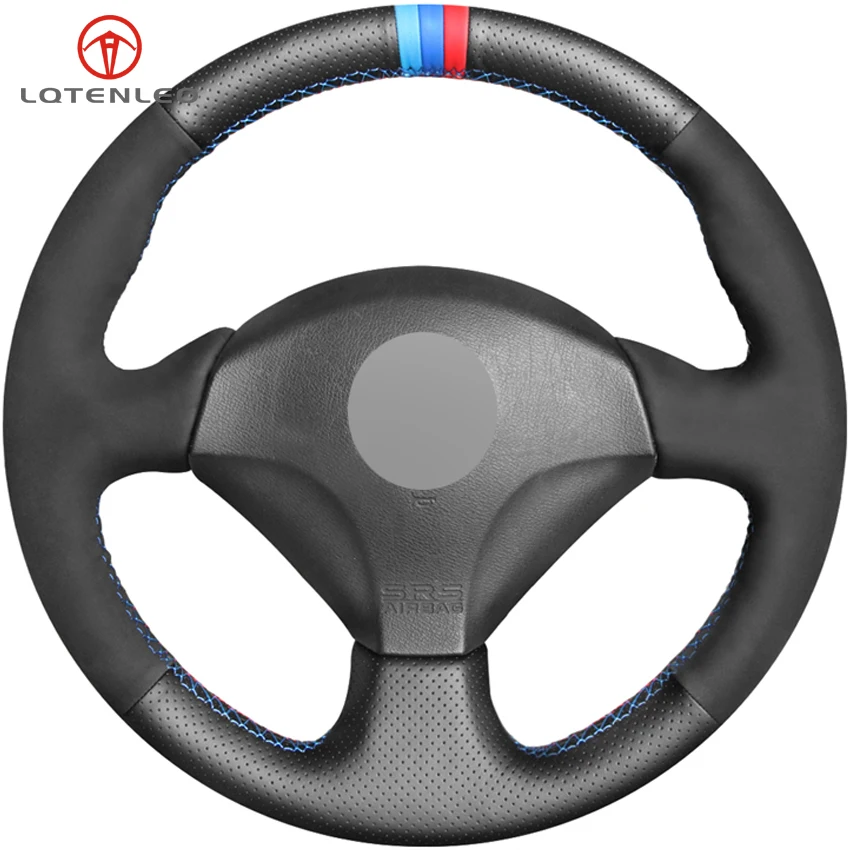 Черный замшевый чехол LQTENLEO из натуральной кожи для Honda S2000 2000-2008 Acura RSX Type-S 2005 Civic Si