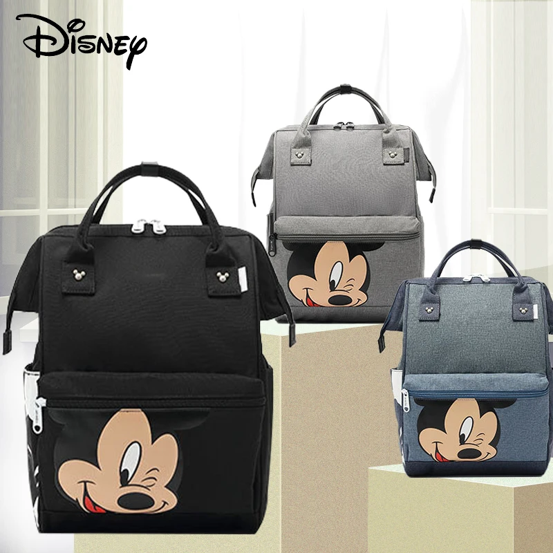 Модная сумка для подгузников Disney с Микки и Минни мам вместительные детские сумки