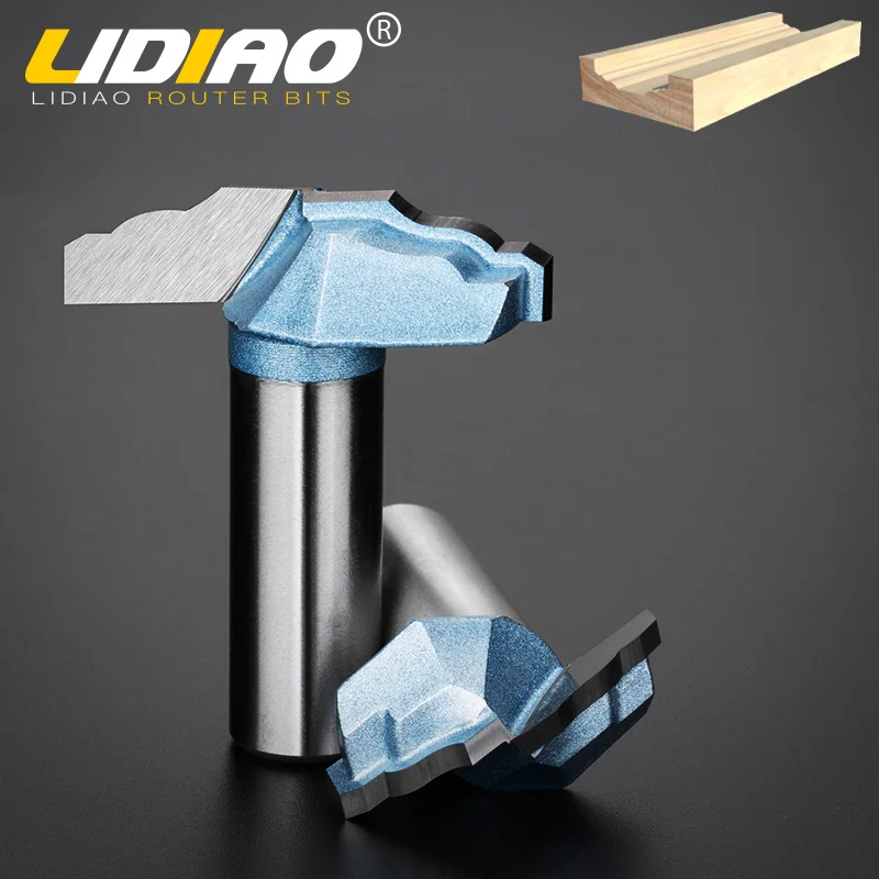 LIDIAO 1 шт. 1/2 &quotдеревообрабатывающий маршрутизатор бит Дверная панель/шкаф