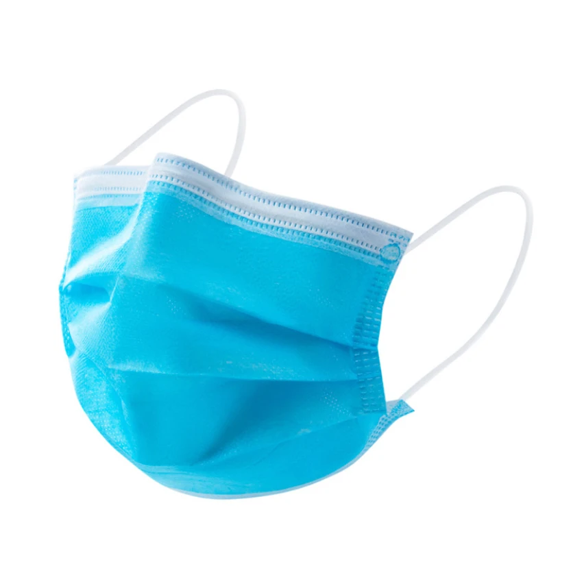 

50PCS 3 Laye Disposable Dustproof protective Masks Safety Anti Virus PM2.5 Mouth Face Masks Anti-Dust Earloops Breathing Masks