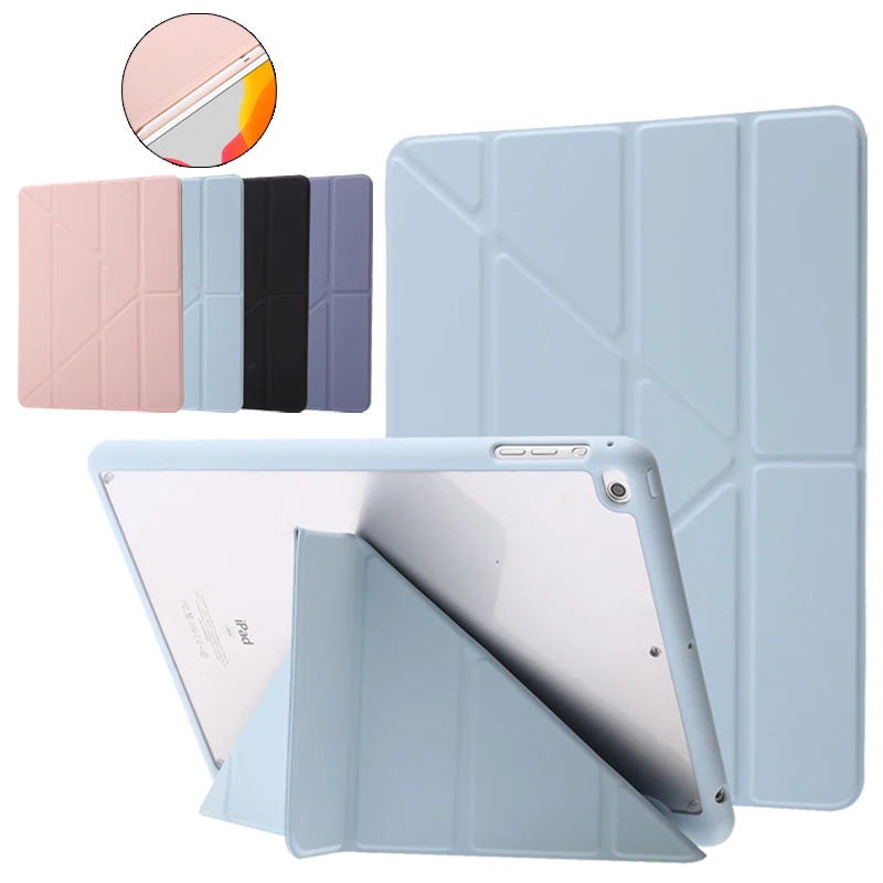 

With Pencil Holder Shockproof Cover for iPad 9.7 5th 6th Gen Stand Auto Sleep Case for iPad Air 2 1 9.7 2017 2018 Cover Funda