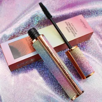 

1PC Starry Sky Mascara For Eyelash Extension 4D Silk Fiber Lash Natural Long Lasting Black Waterproof Mascara
