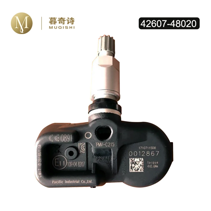 4 шт. датчики давления в шинах TPMS 42607-48020 4260748020 Land Cruiser Prado C-HR Camry ES LS LX RX система