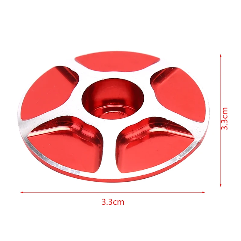 1pc Aluminum Threadless Road MTB Bike Stem Accessories Bicycle Cycling Headset Top Cap Cover bicycle stem cover