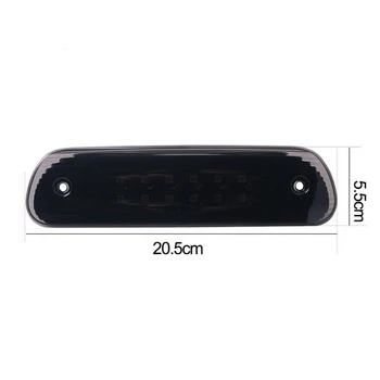 

Car Brake Lights Auto Exterior Black 18W DC 12-24V Waterproof 20.5x5.5cm