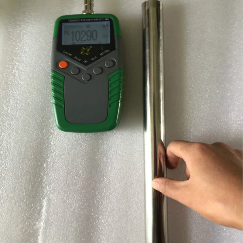1PCS D25*400mm 10000 Gauss Strong Neodymium Magnet Bar Iron Material Removal with Inner Screw Hole | Обустройство дома