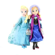 40 см Снежная королева принцесса Анна Эльза кукла игрушки мягкие плюшевые детские игрушки подарок
