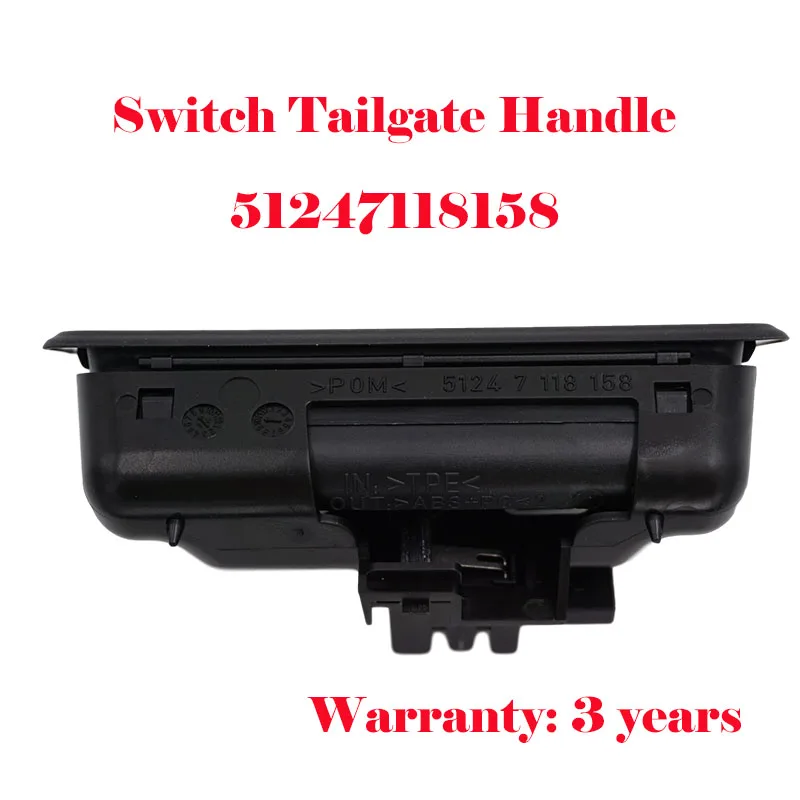 51247118158 7118158 ручка переключателя задней двери для BMW E88 E82 E90 E91 E92 E93 E60 E61 X1 E84 X6 E7 4