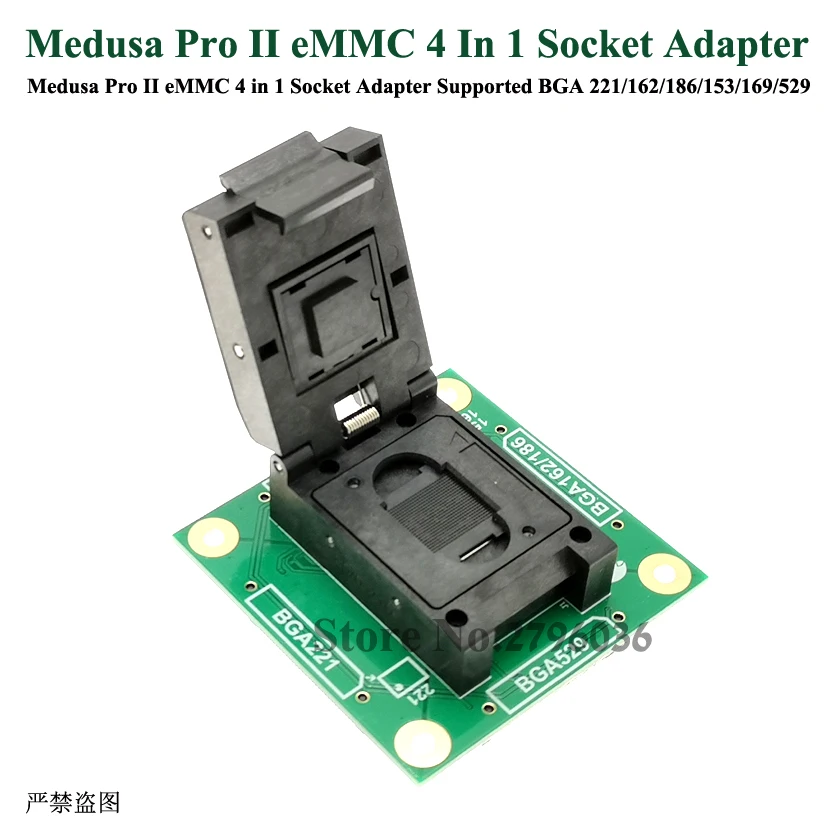 Официальные качественные товары Medusa Pro II Box eMMC 4 в 1 адаптер гнезда прямые чипы