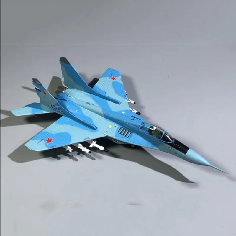 1:100 масштаб MiG-29 fulcrum русская авиационная сила MIG легированная модель истребителя авиационный самолет игрушки взрослые дети самолет подарок F дисплей