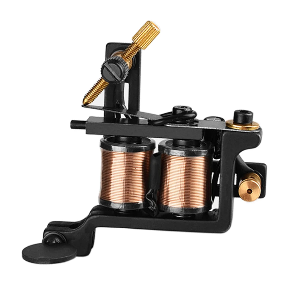 Coil Tattoo Machine  12 Wrap Coils For Liner Shader Iron Tattoo Supplies