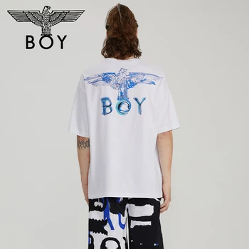 

Boy London 2020 t shirts women Spring Linear Graffiti Colorful Eagle Print Couple's T-shirt aesthetic clothes B201nc510101